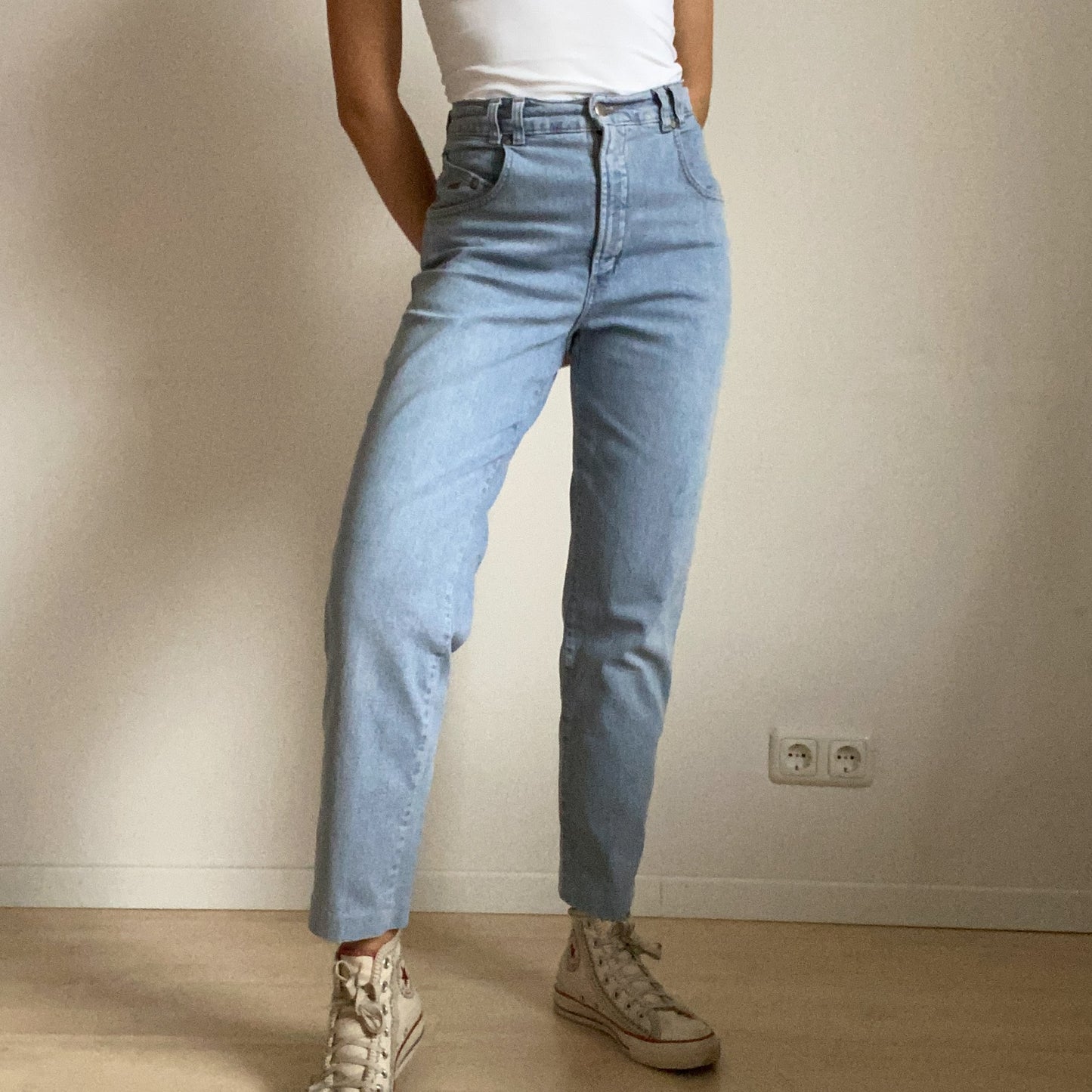Light wash jeans from the brand pioneer.