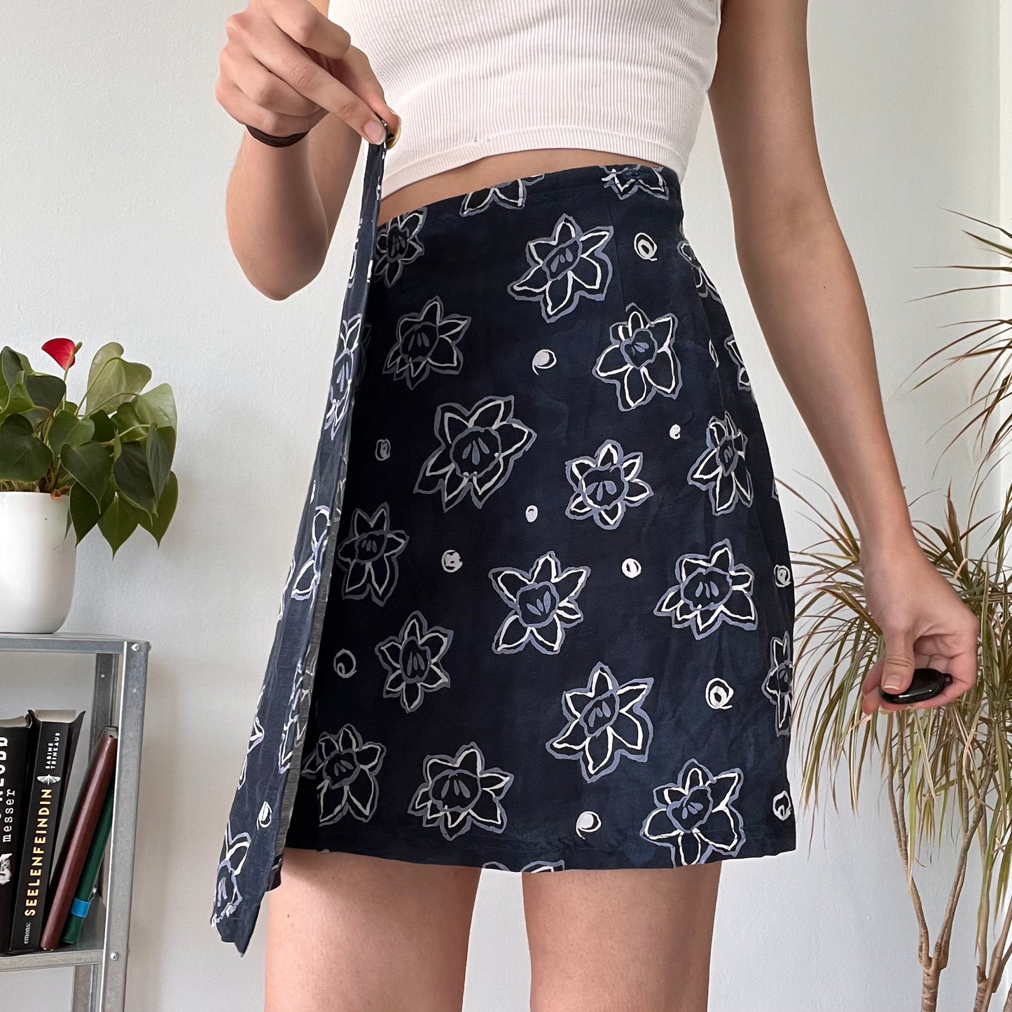 Vintage purple skort