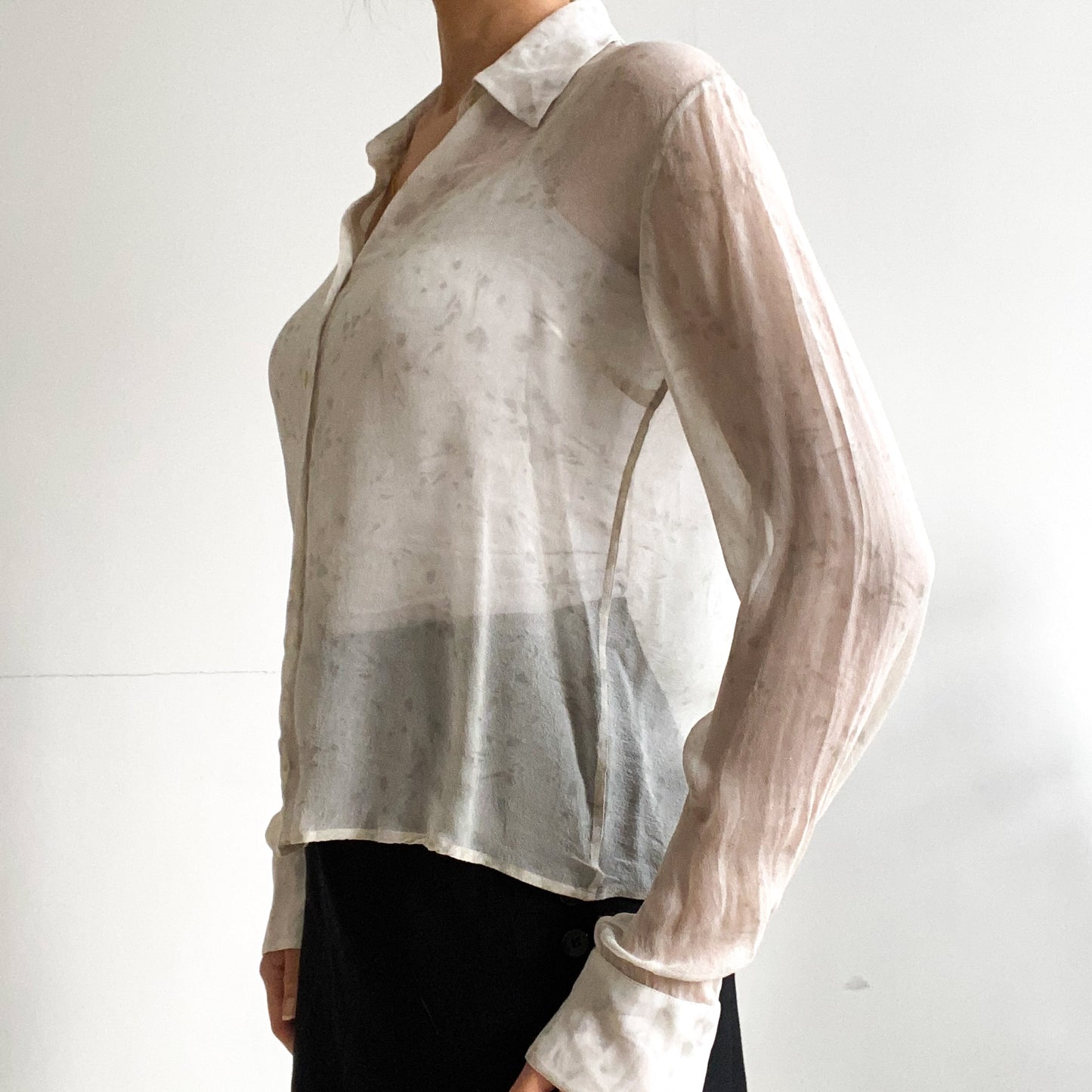 Valentino jeans silk shirt.