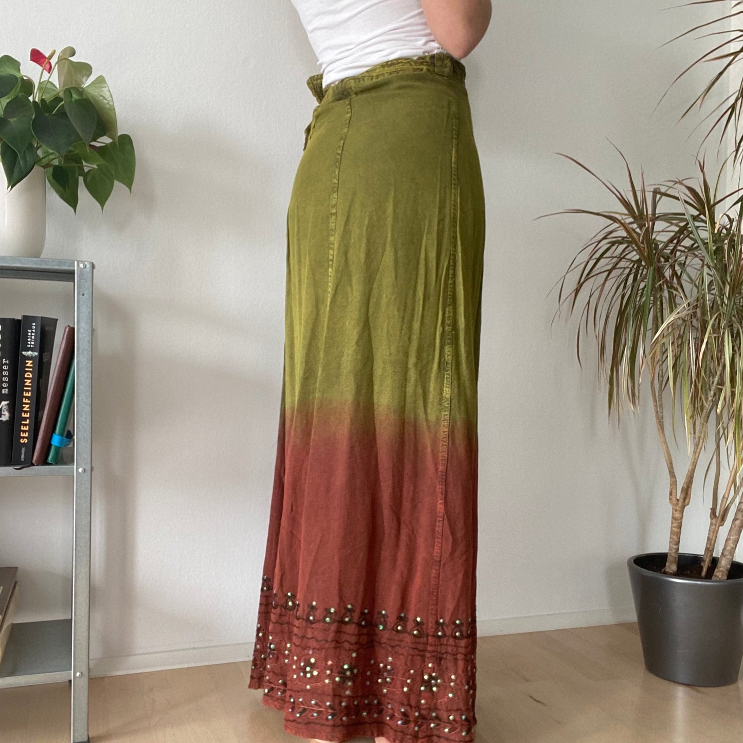 Wrap skirt and top set free size
