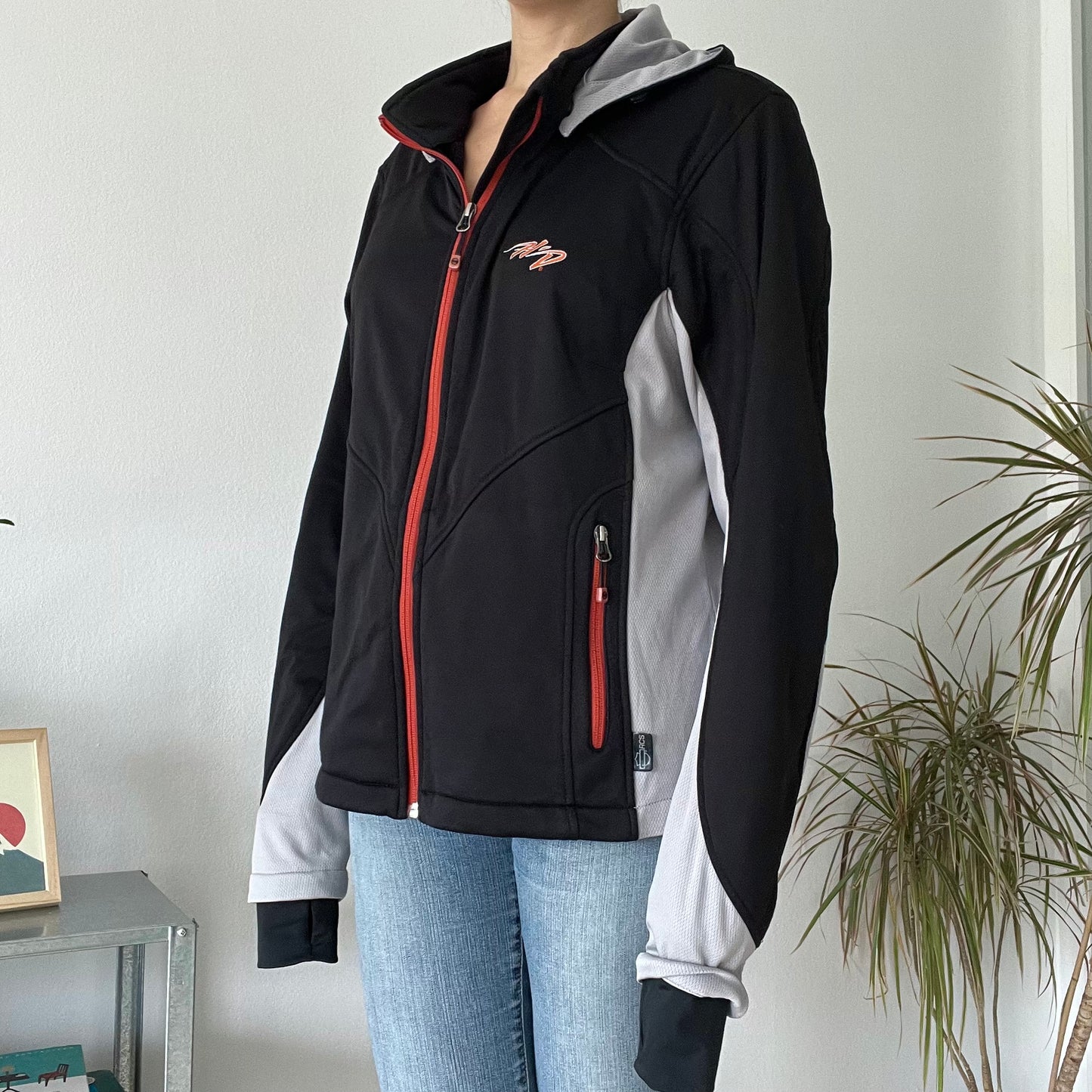 Harley Davidson, soft shell windbreaker jacket-size XL