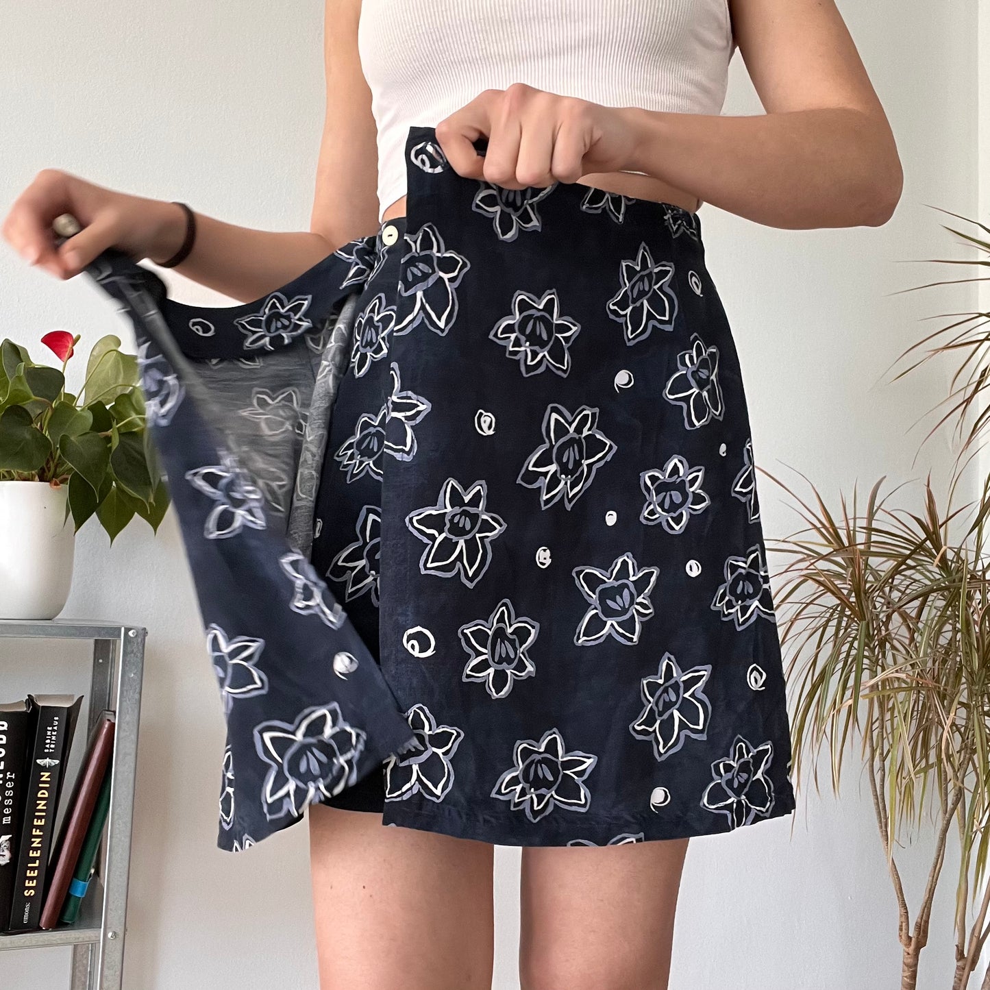 Vintage purple skort