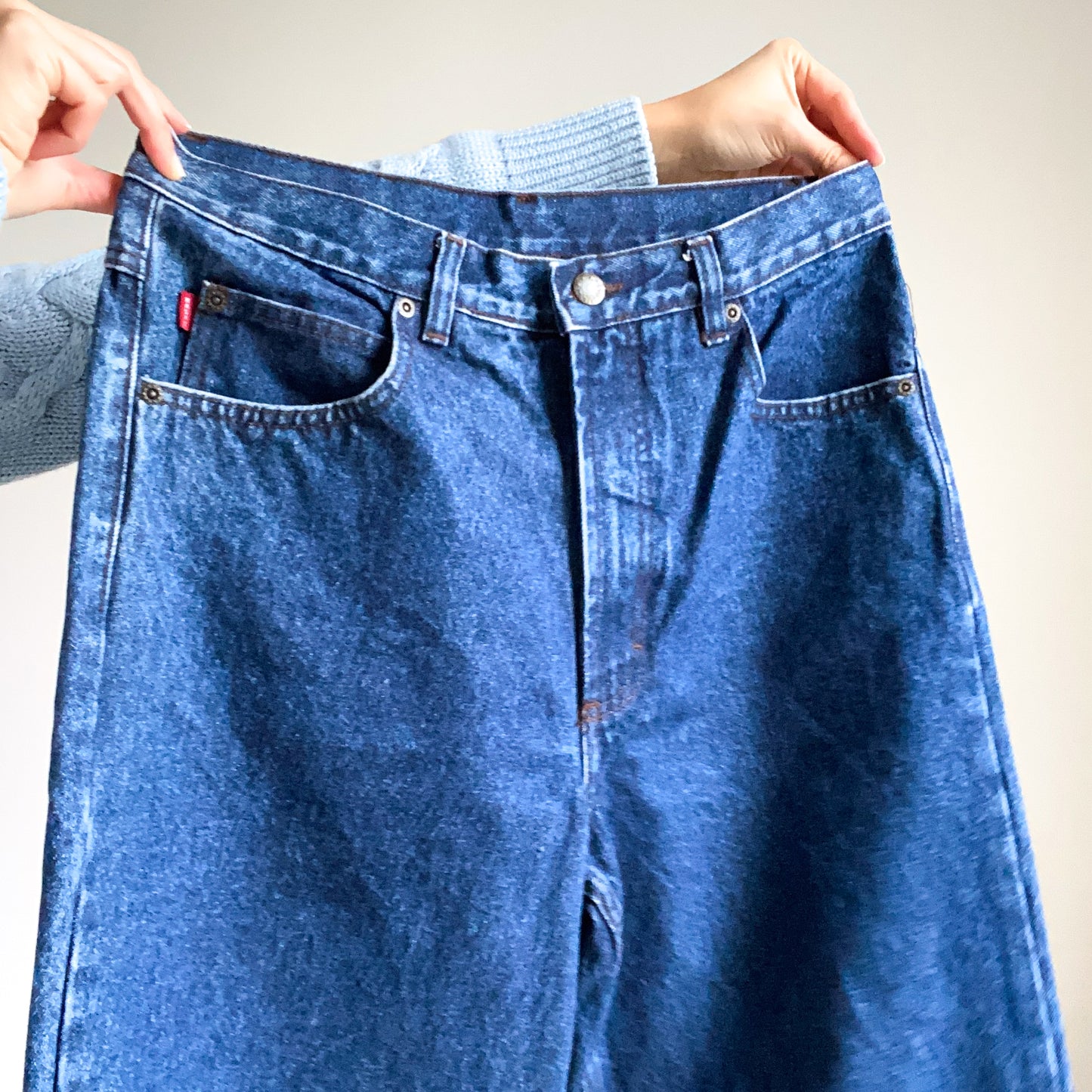 Dark wash jeans from Watsons