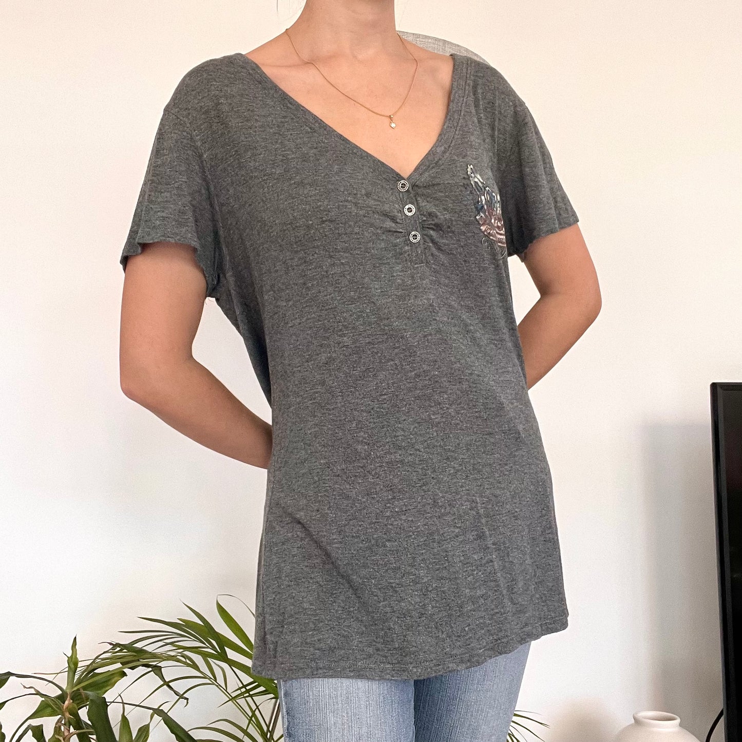 Harley Davidson T-shirt-Size L