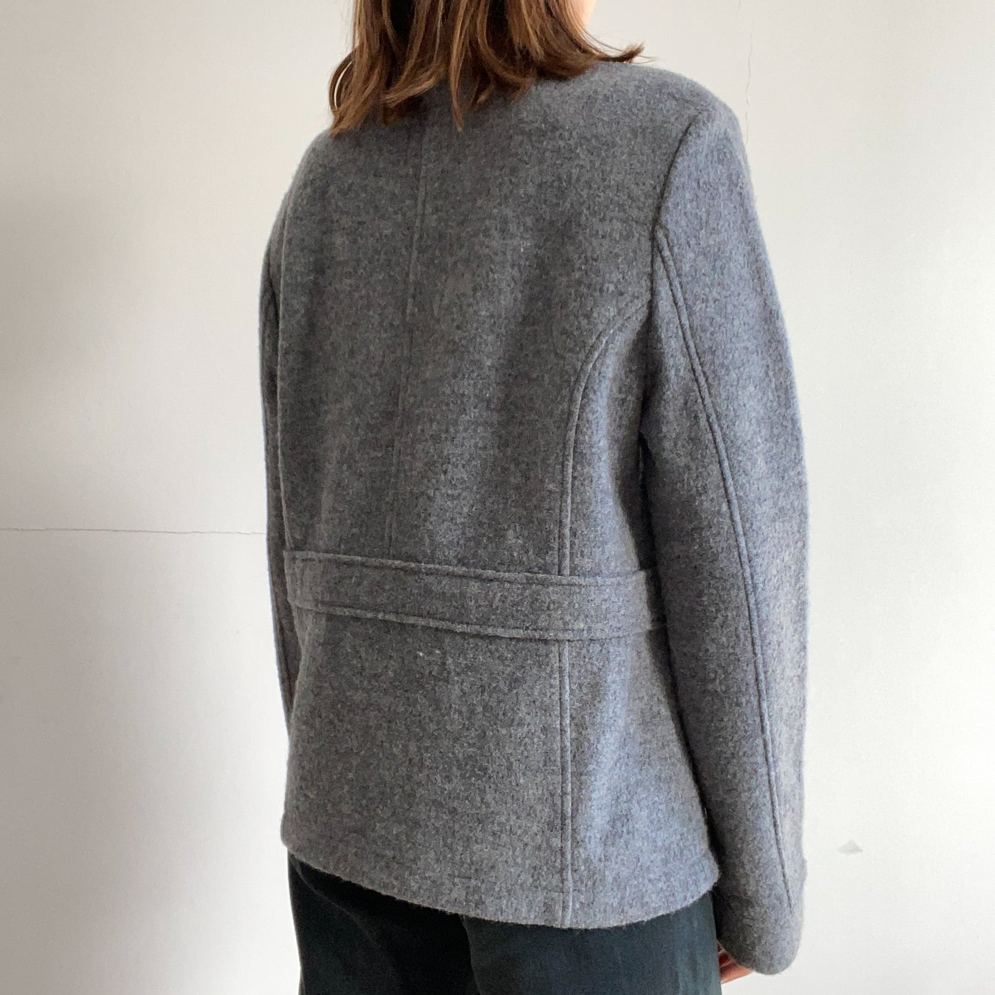Wool grey jacket