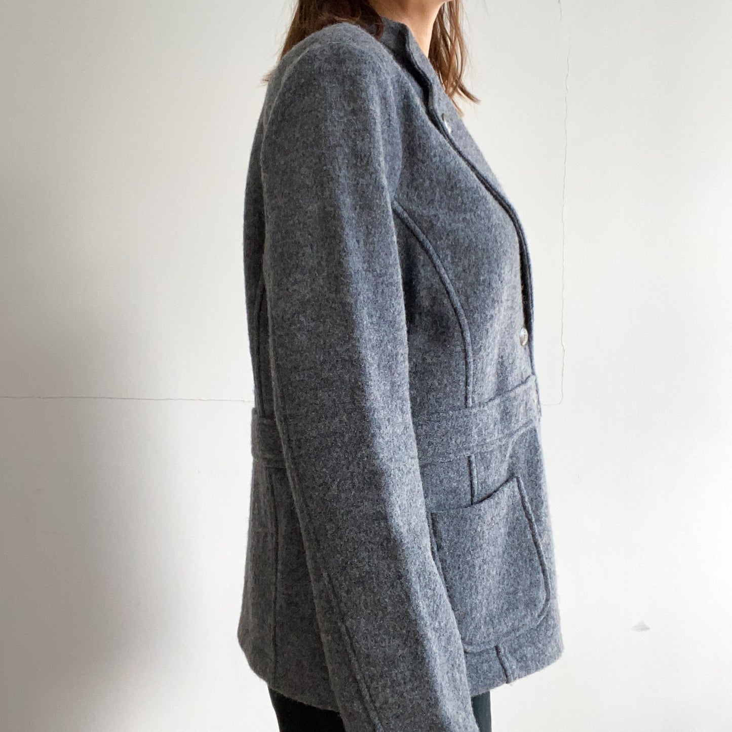 Wool grey jacket