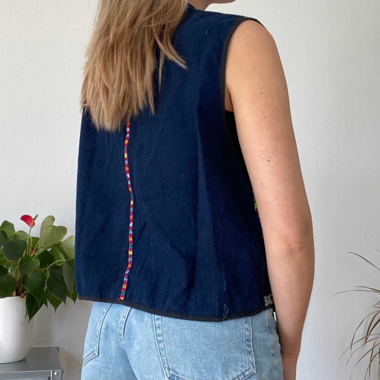 Patchwork vest