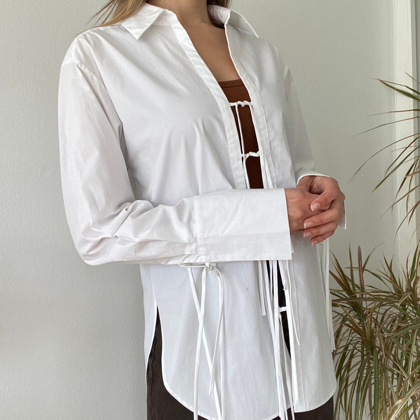 Lace shirt top- Size L